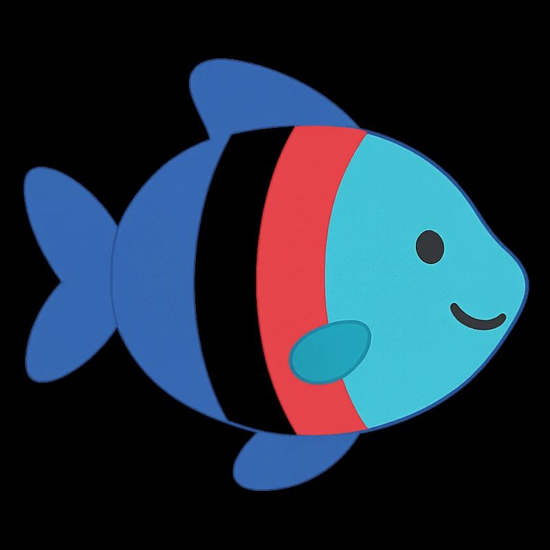 Fish striped