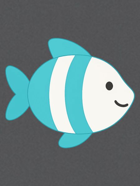 Fisch gestreift