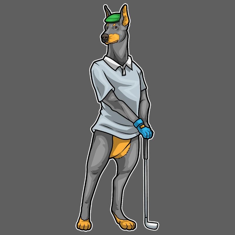 Dobermann Golf Golfschläger