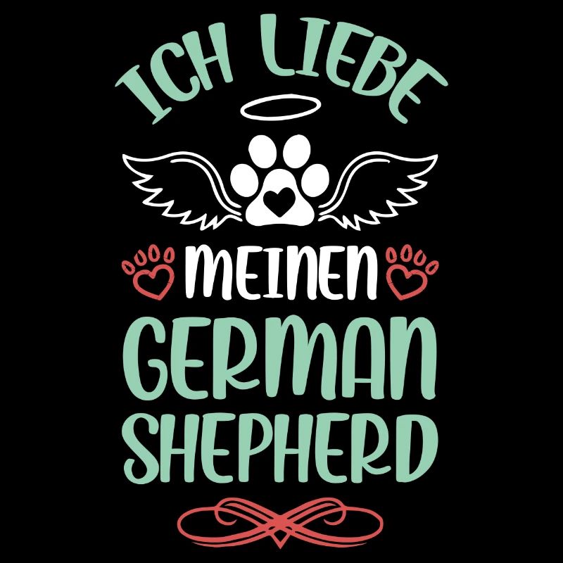 Ich liebe meinen German Shepherd