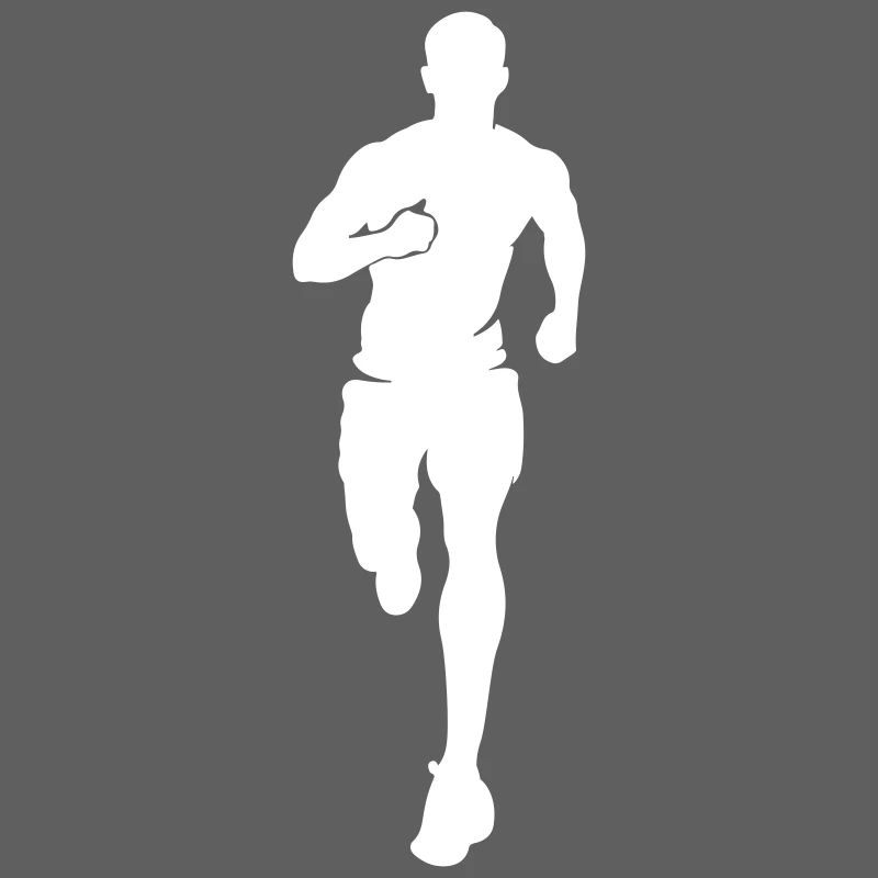 Marathon Runner Silhouette Marathon