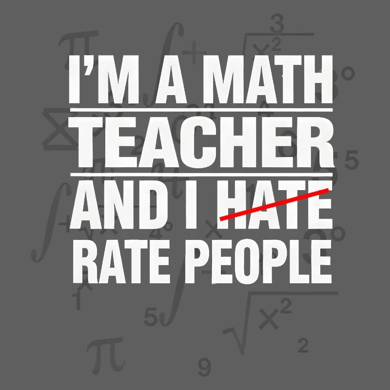 Math Teacher Math Math Teacher Funny