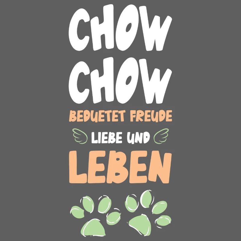 ChowChow Liebe Und Leben Muster