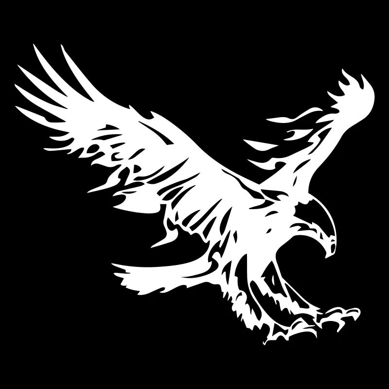 Flammender Adler