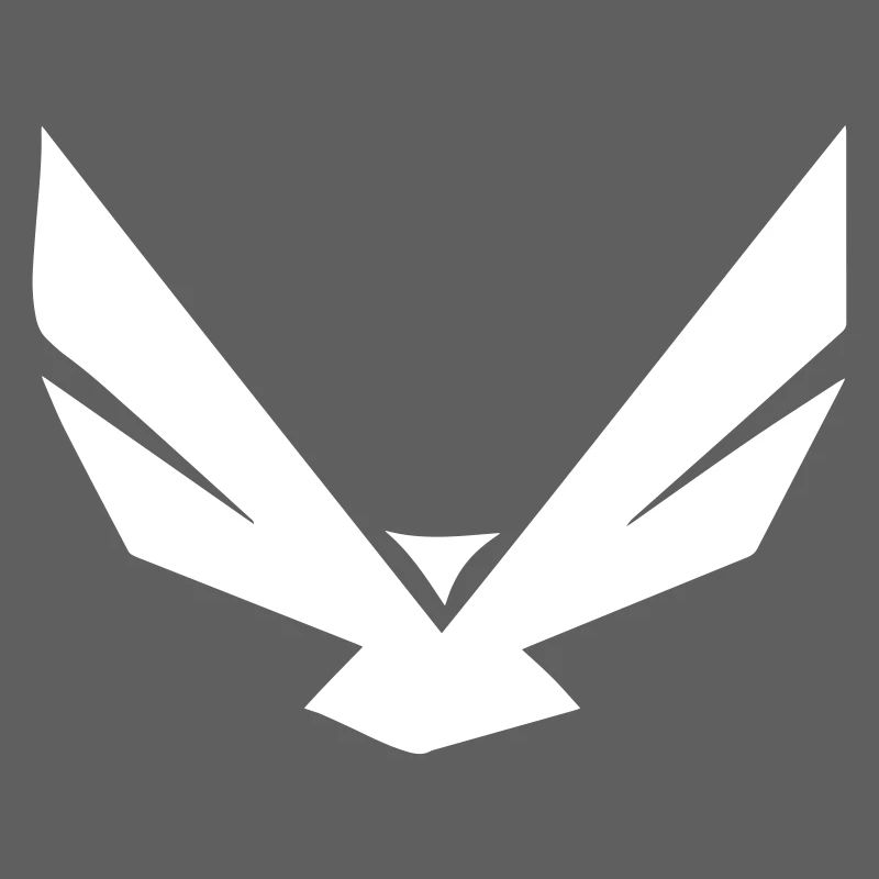 Eagle dans la forme la plus simple - design