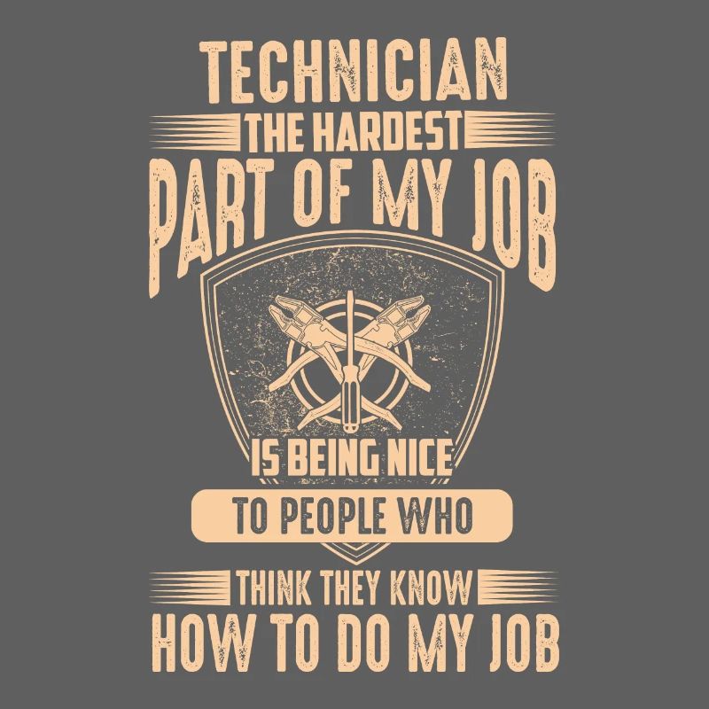 Citation de technicien – La partie la plus difficile de mon travail