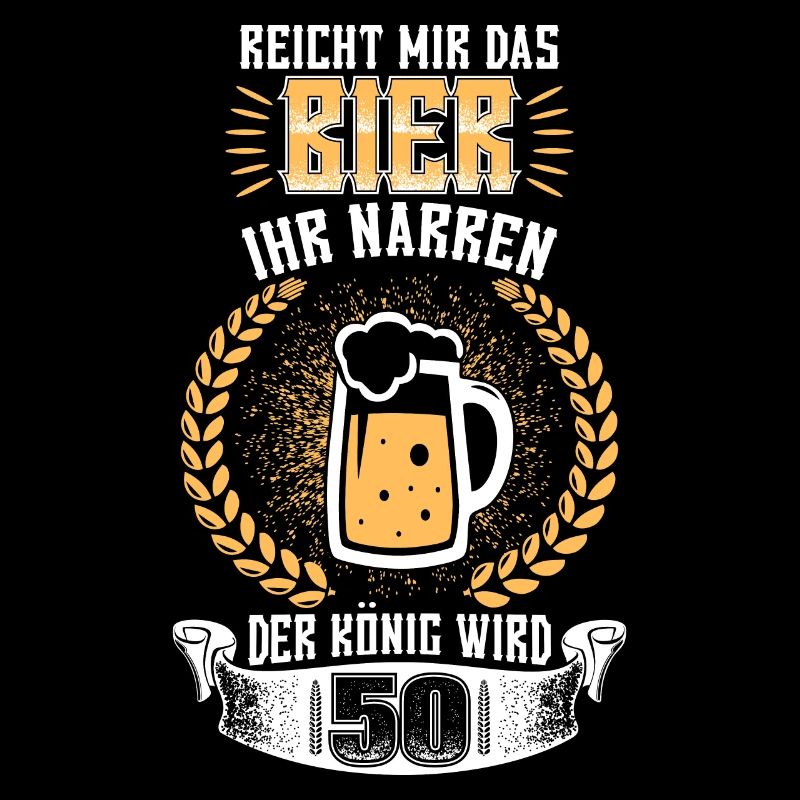 Reicht Mir Das Bier 50. Geburtstag Geschenk