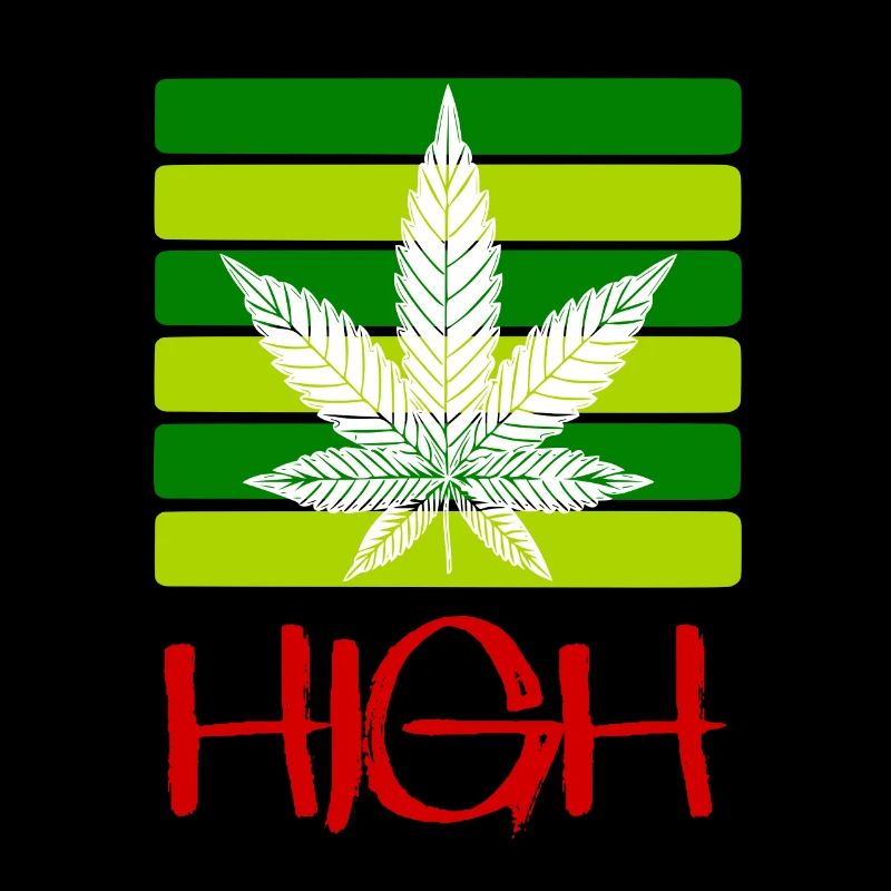 High / Smoking / Cannabis / Hemp / Cannabis Leaf