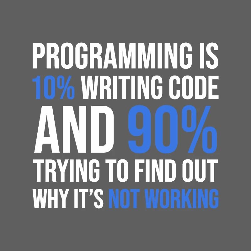 Débogage de code Humour T-shirt Design