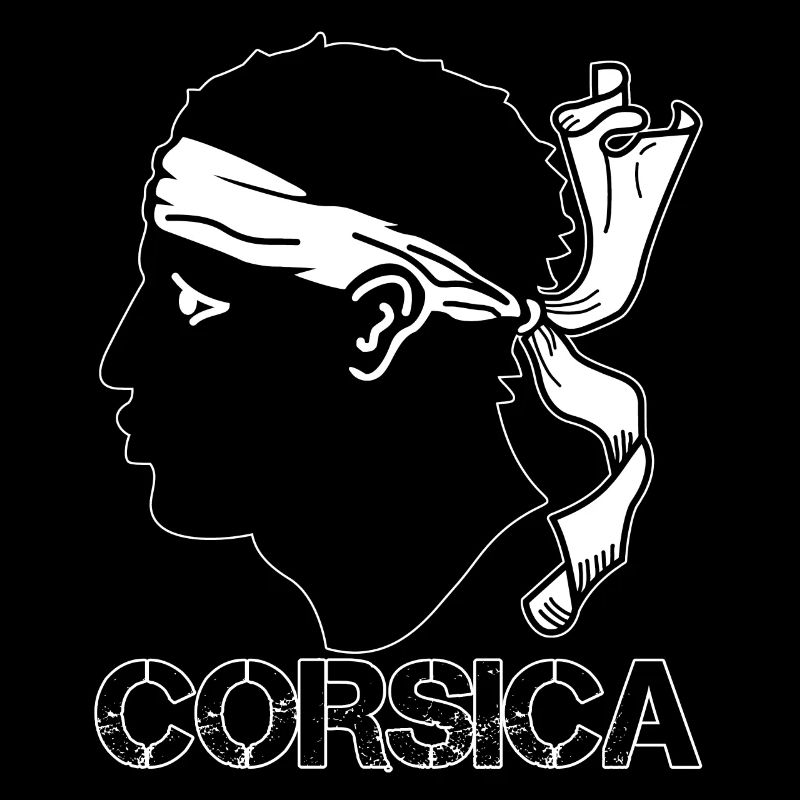 Corsica Drapeau Tête de Maure