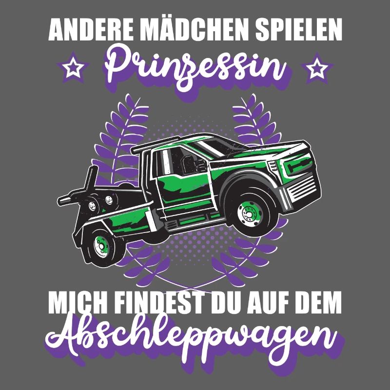 Abschleppwagen Abschleppdienst Mädchen Geschenk