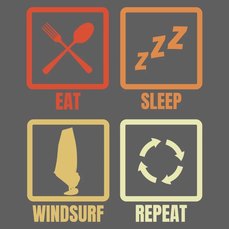 Windsurfen Zeitplan