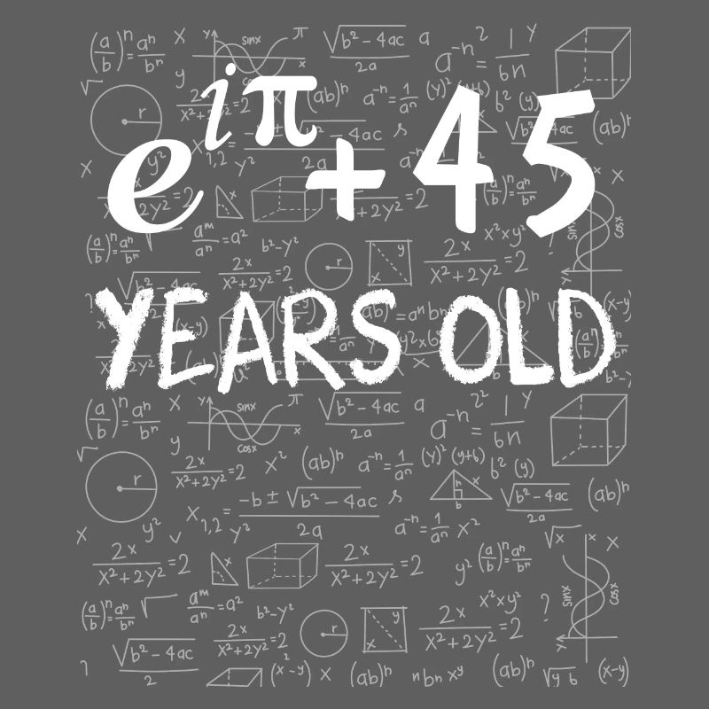 44e anniversaire 44 ans Euler Identité cadeau math