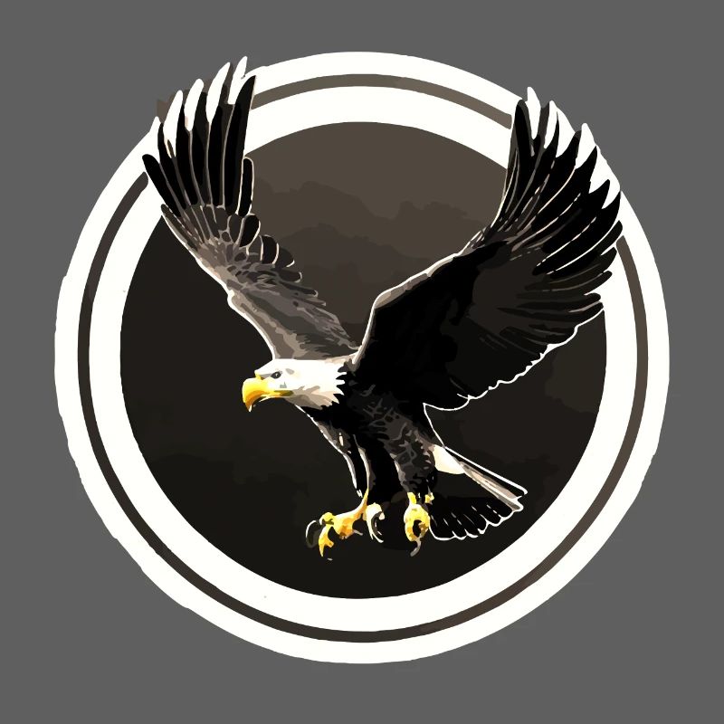 Logo Eagle en rond