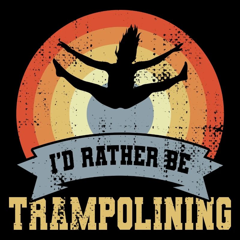 Trampolin Spruch