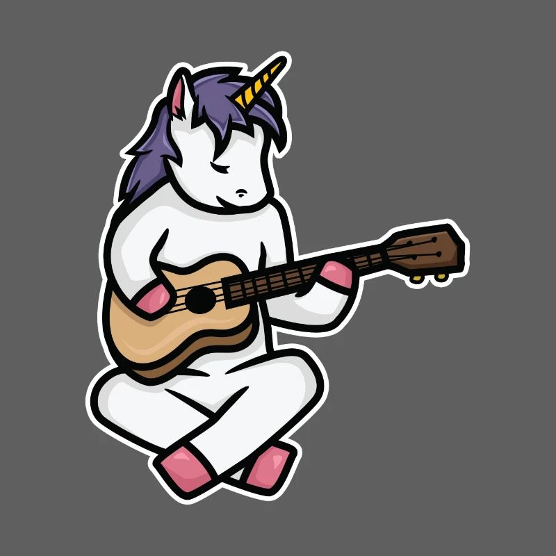 Ukulele Einhorn