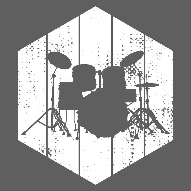 Drum Set Drawing