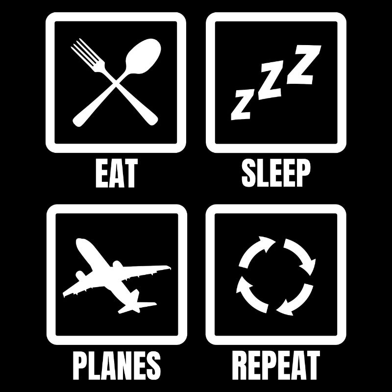 Manger des plans de sommeil Répéter