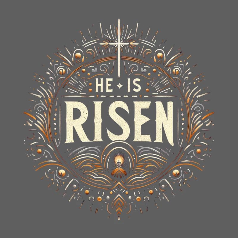 He Is Risen – Easter Ornament