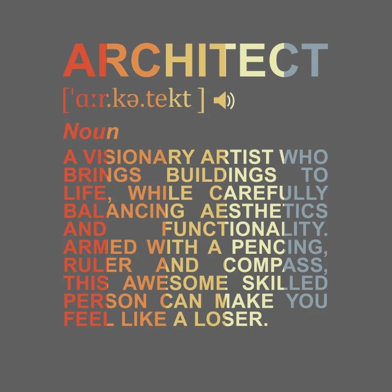 Architecte Explication des termes