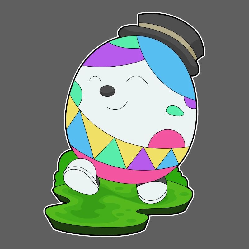 Easter Easter Egg Cylinder