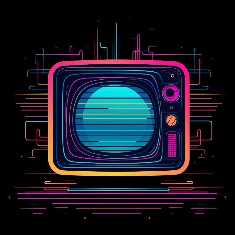 Look TV des années 80
