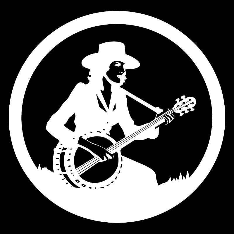 Banjo Player Drawing