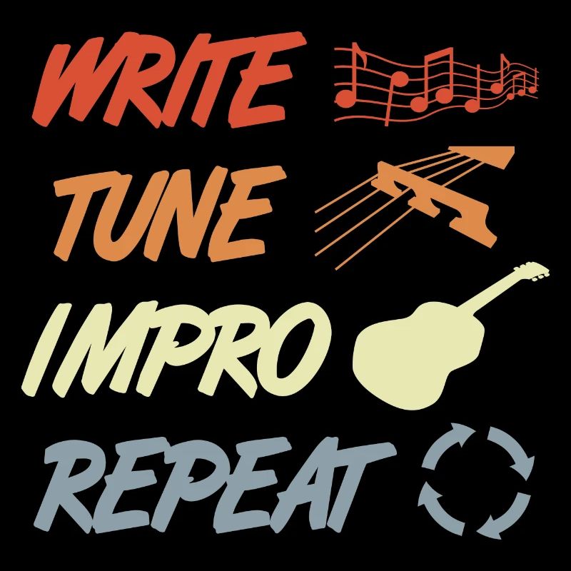 Funny Guitarist Routine