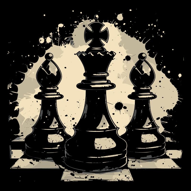 Schach Graffiti