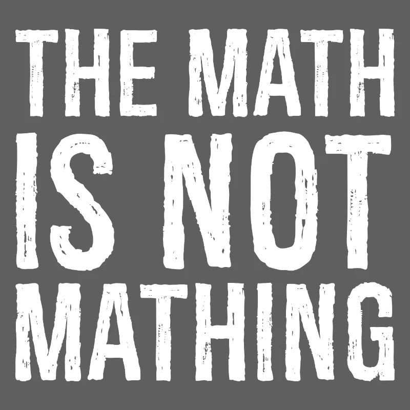 Les maths ne sont pas des mathing
