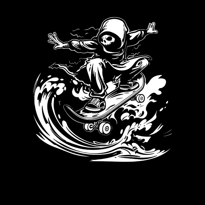 Bande dessinée de skateboard