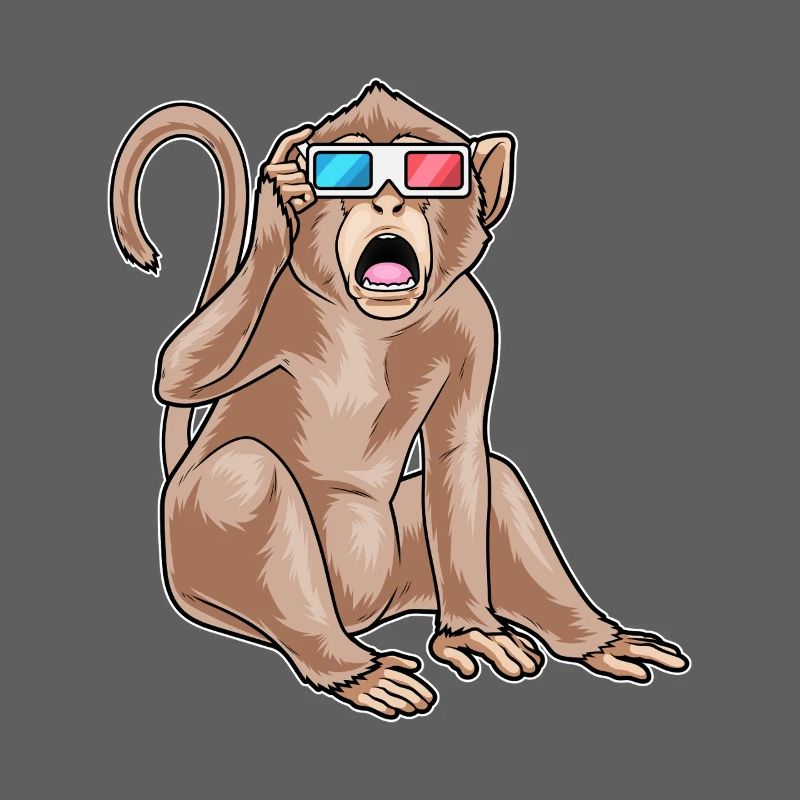Affe Brille
