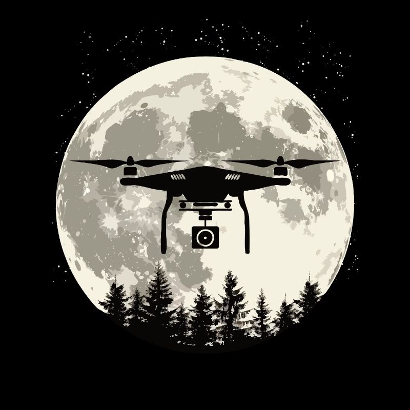 Drone Pleine Lune