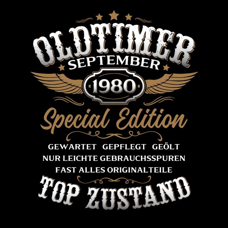 45. Geburtstag Geschenk Oldtimer September 1980