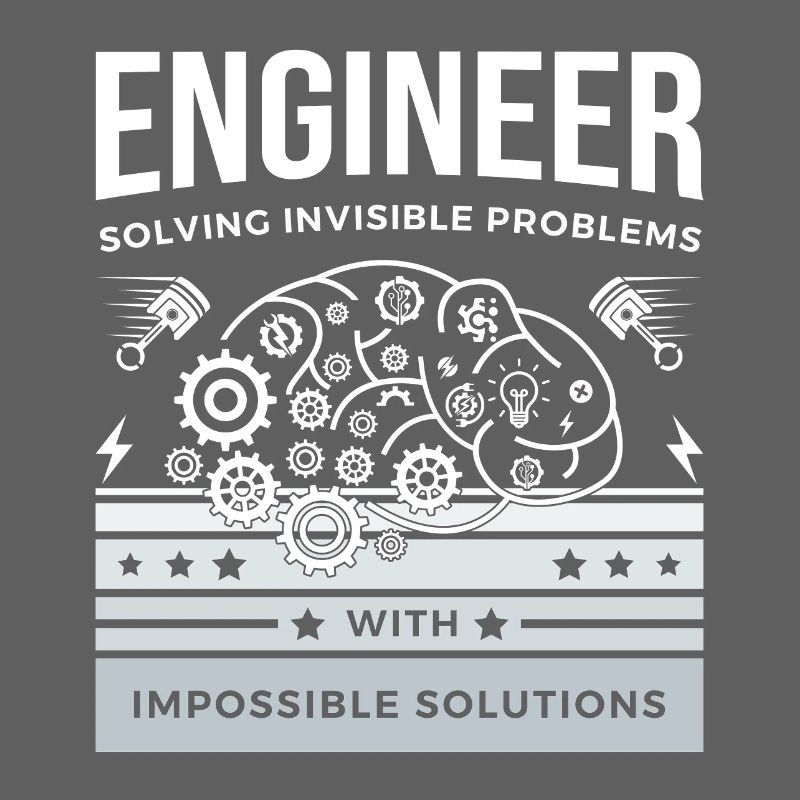 ENGINEER – Solving Invisible Problems T-Shirt