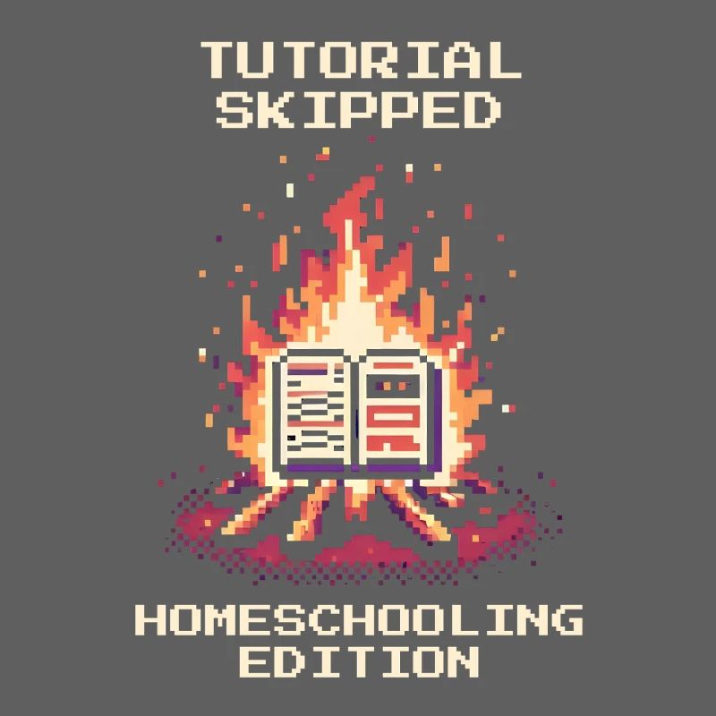 Tutorial übersprungen | Homeschooling Humor