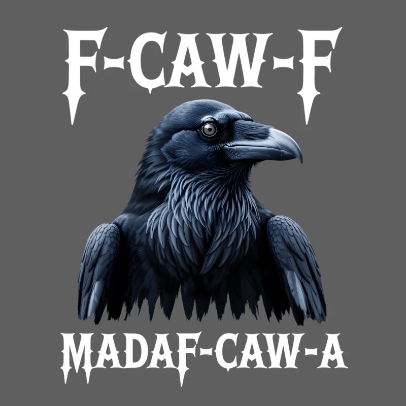 Ravens Gothic Graffiti Design