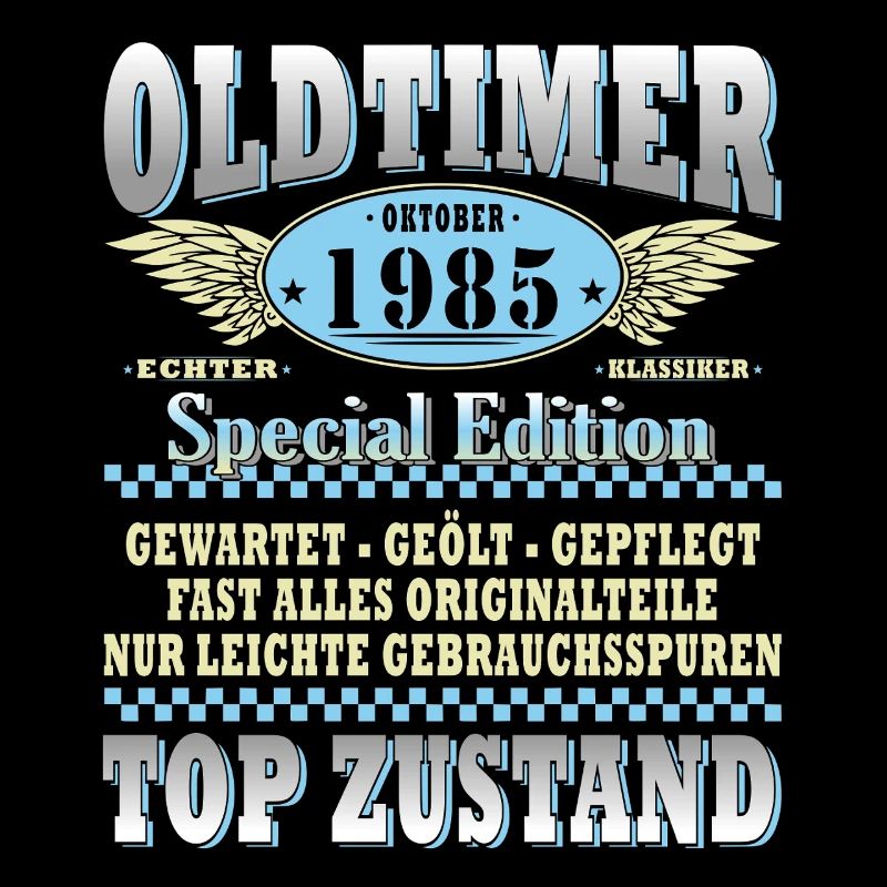 40. Geburtstag Geschenk Oldtimer Oktober 1985