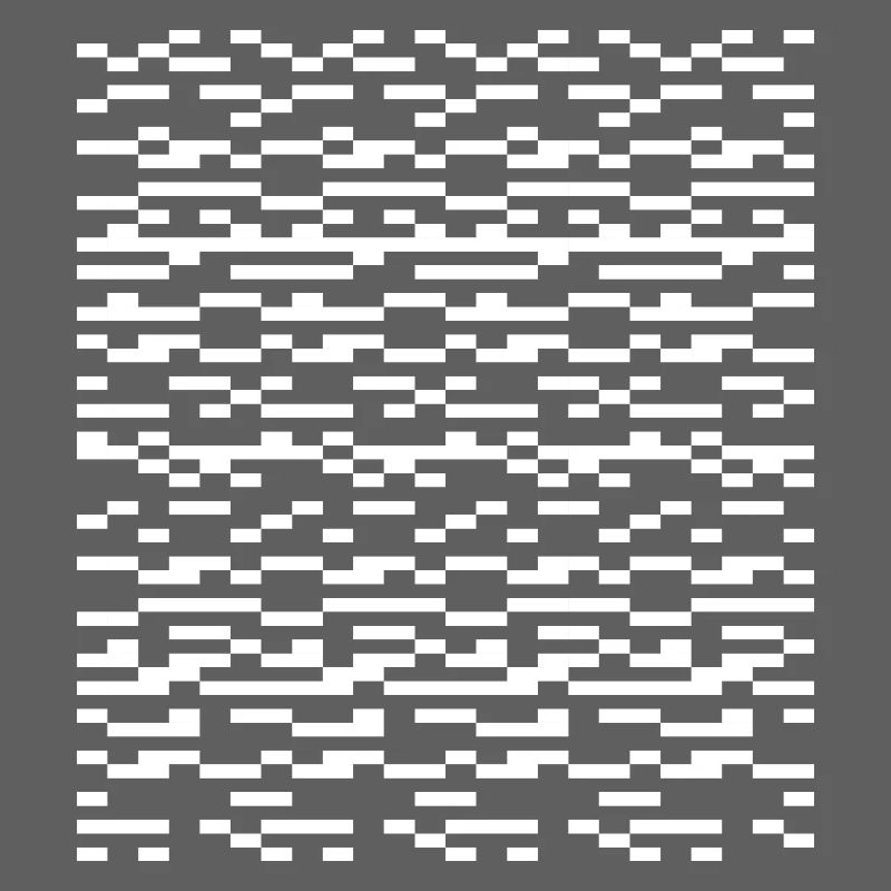Glitch Grid Monochrome Pattern