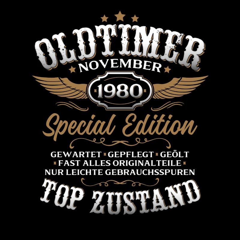 45. Geburtstag Geschenk Oldtimer November 1980