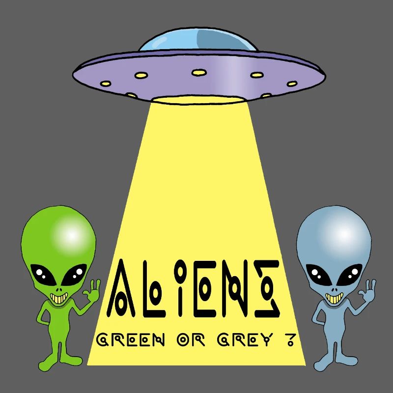 Extraterrestre vert ou gris ?