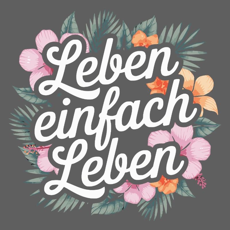 Vivre simplement - expressions positives