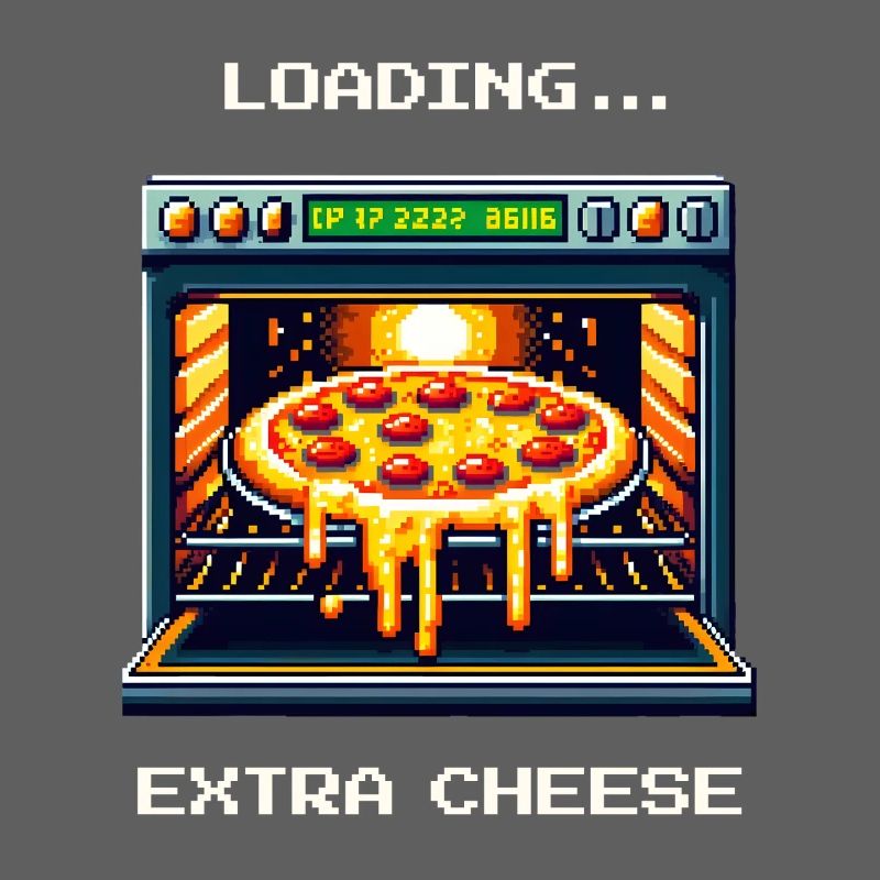 Loading... Extra Käse | Pizza Gaming Humor