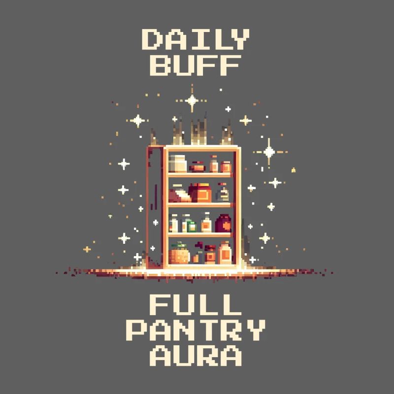Garde-manger complet | Pixel Art