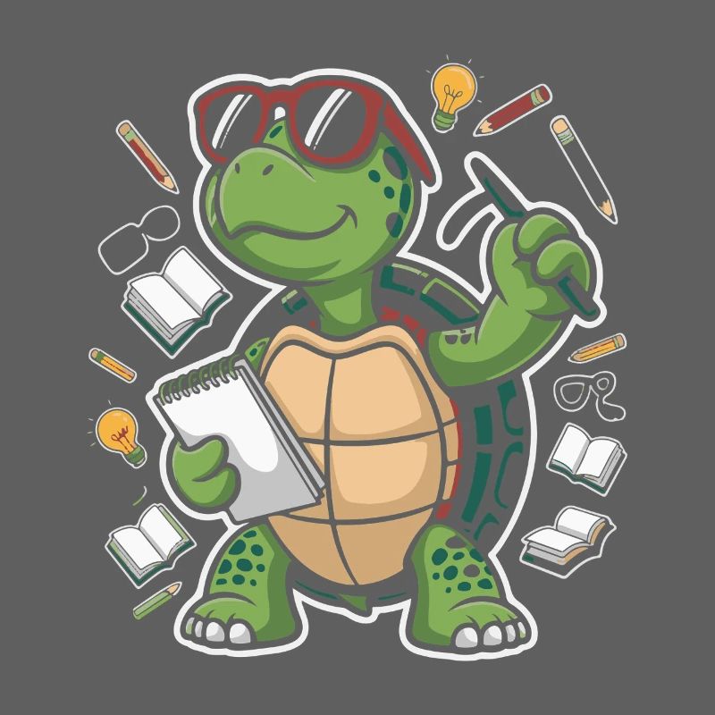 Learning turtle with pen