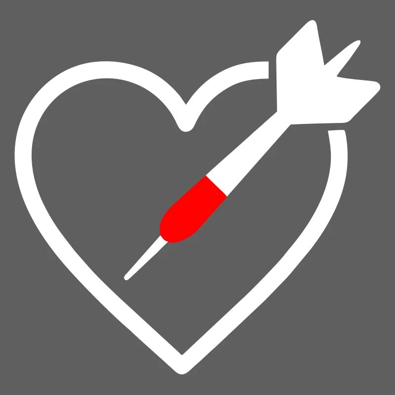 Fléchettes en forme de cœur – Conception de Maîtres de Précision