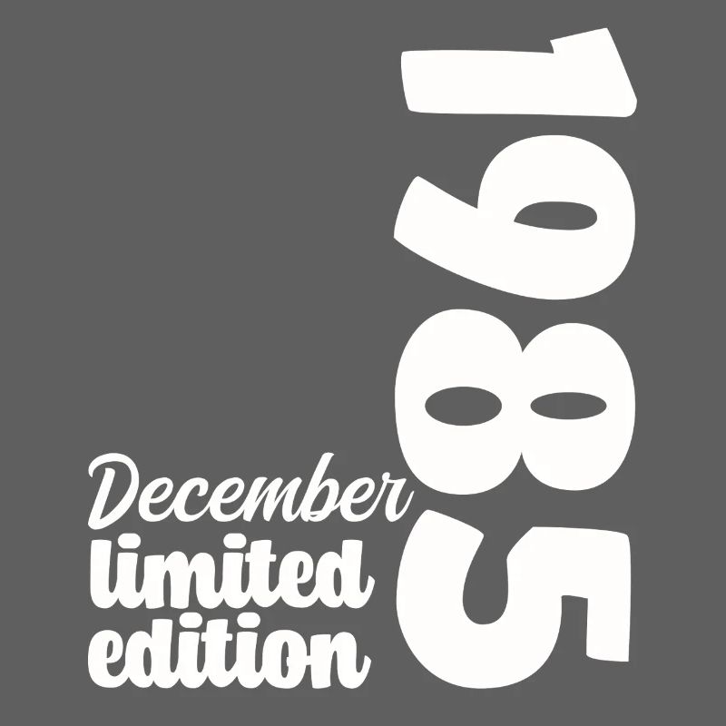 Geburtstag Dezember 1985 Limited Edition Geschenk