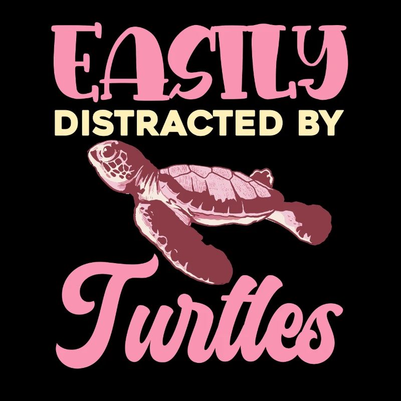 Easily distracted by turtles