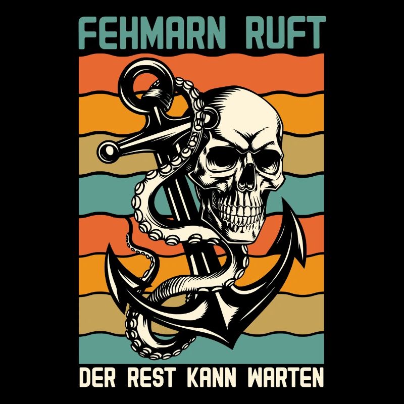 FEHMARN CALLS THE REST CAN WAIT Retro Funny