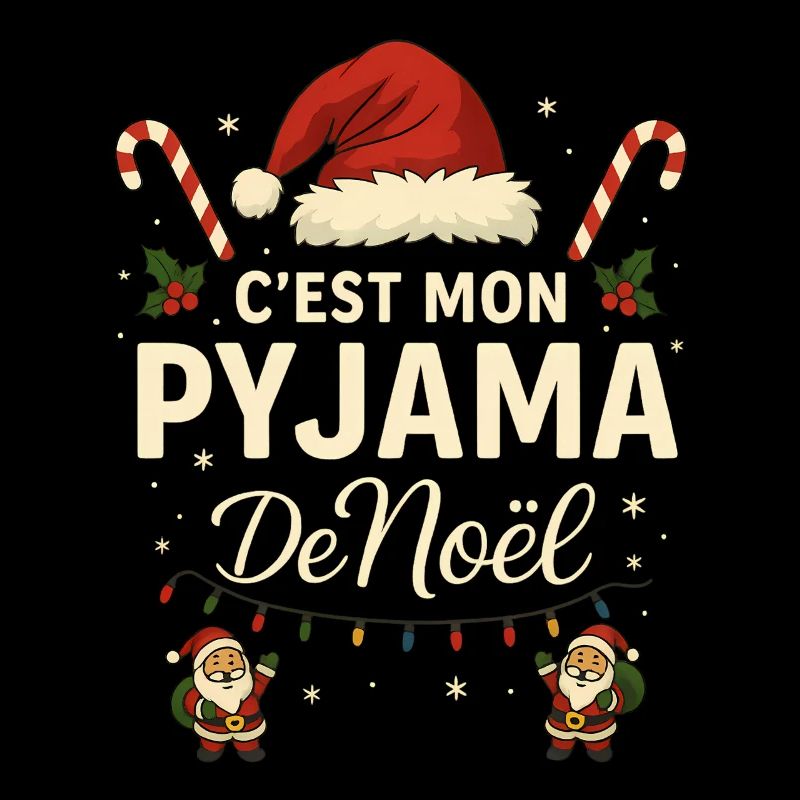 C'est mon pyjama de Noël Humour